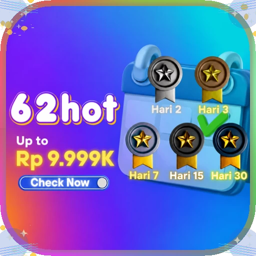 Update Aplikasi 62hot ke Versi Terbaru APK Resmi — ikon aplikasi